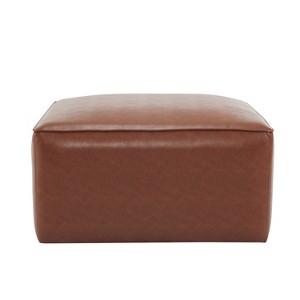 Christopher Knight Home Yzabella Modern Indoor Faux Leather Versatile Ottoman - 1 of 4