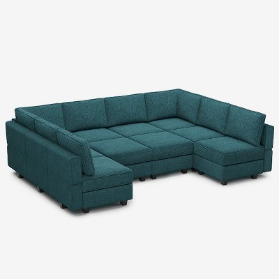 Belffin Modular Terry Sofa with Storage Seat (10 Seats + 10 Sides)