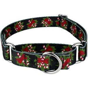 Country Brook Petz Martingale Dog Collar - Christmas Collection - 1 of 4