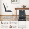 Dining Chairs Set of 4, Minimalist Modern Upholstered Chair with Metal Legs, Ideal for Home, Office, Kitchen, or Dining Room - 2 of 4