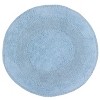Double Ruffle Collection Cotton Ruffle Pattern Tufted Bath Rug - Home Weavers - 2 of 4