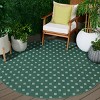 Terrace TER806 Power Loomed UV Resistant Stain Resistant Non-Shedding Indoor/Outdoor Rugs - Safavieh - 2 of 4