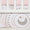 Sweet Jojo Designs Crib Bedding Set - Celestial - 11pc Pink/Gold - image 4 of 4