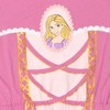 Disney Princess Moana Frozen Rapunzel Jasmine Belle Girls Romper With Skirt Overlay Little Kid to Big - 3 of 4