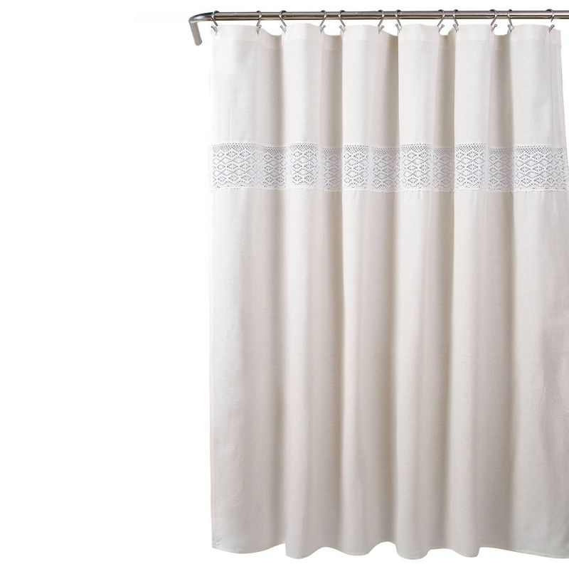Dana Lace Shower Curtain - Lush Décor, 6 of 9