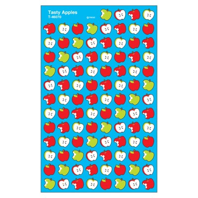Trend Tasty Apples superShapes Stickers, 800 ct (Pack of 6)