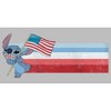Girl's Lilo & Stitch Flying the American Flag T-Shirt - 2 of 4