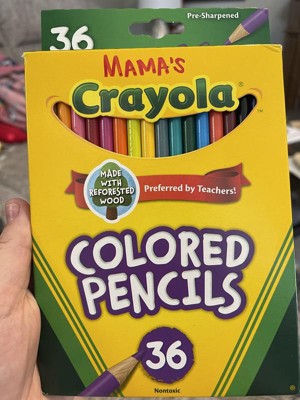 Crayola 24ct Pre-sharpened Colored Pencils : Target