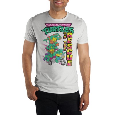 printful2 Teenage Mutant Ninja Turtles: Mutant Mayhem Turtle Power Long Sleeve T-Shirt White / SM