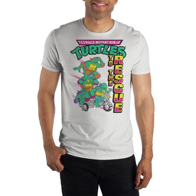 Bioworld Unisex White Teenage Mutant Ninja Turtles Vintage Raphael T-Shirt Size: Extra Large