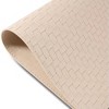 Dainty Home Lausanne Reversible Premium Vegan Leather 12" x 18" Placemats Set of 4 - 2 of 3