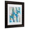 Trademark Fine Art - Petra Lizde  Fishes Matted Framed Art - 3 of 4