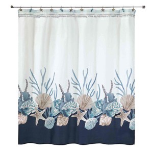 Avanti Blue Lagoon Shower Curtain - 1 of 3