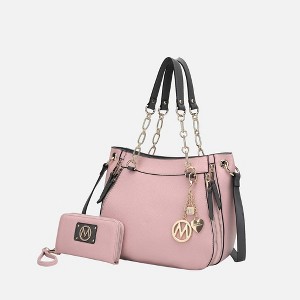MKF Collection Lina Vegan Leather Shoulder Bag and Wallet by Mia K - 1 of 4