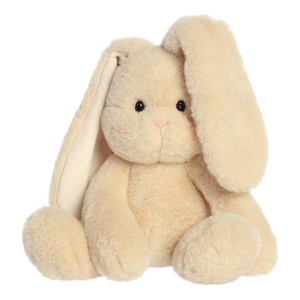 Aurora Medium Candy Cottontail Spring Vibrant Stuffed Animal Hazelnut Cream 10" - 1 of 4