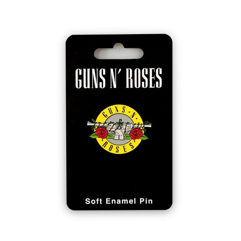Just Funky Official Guns N' Roses Bullet Logo Collectible Pin | Rock Band Collector's Pin