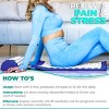 Sorbus 51 Inch Acupressure Mat, Pillow & Carry Bag Set - Helps with Stress, Back & Neck Pain - Great for Muscle Relaxation, Sciatica, & Meditation - 3 of 4