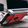 Reiko Kickstand Ring Holder with Slide Camera Cover TPU Magnetic Car Mount for Apple iPhone 13  Pro in Red - 4 of 4