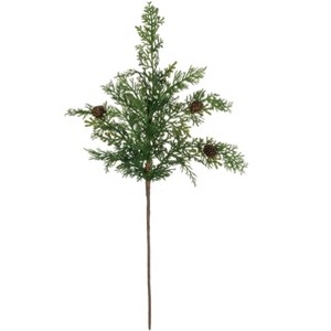 Sullivans Artificial Cypress Spray 22"H Green - 1 of 1