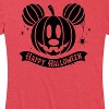 Women's - Disney - Mickey's Halloween Pumpkin Short Sleeve Graphic T-Shirt - 2 of 4