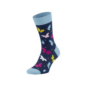 Funny Socks for Men Women Cool Colorful Novelty Crew Socks Fun Gift Idea for Adults 1 Pair - 1 of 4