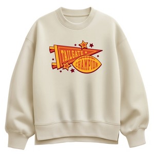Women's Instant Message Tailgate Champions  - Cream - Small - 1 of 2
