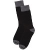 Memoi Men's Rib Knit Luxuriously Soft Cashmere Crew Socks - 3 of 4