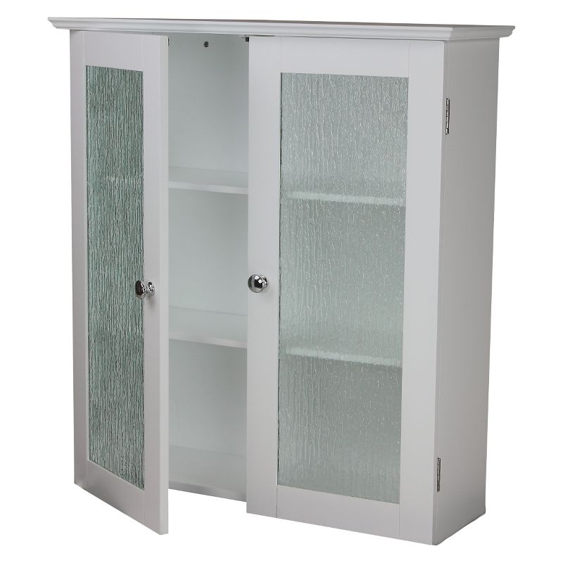 Connor 2 Door Wall Cabinet White - Elegant Home Fashions, 3 of 16