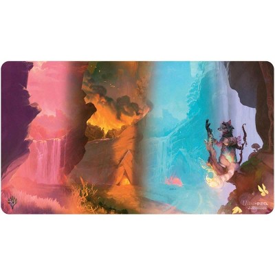 Ultra Pro - Magic The Gathering Bloomburrow Playmat Featuring Season Lands: Mountain (Four Seasons)