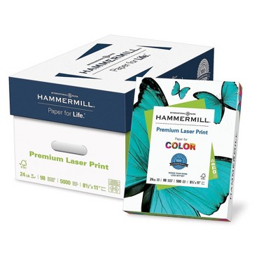 Hammermill Premium Laser Print 8.5" x 11" Multipurpose Paper 24 lbs 406231