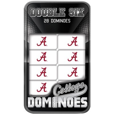 MasterPieces NCAA Alabama Crimson Tide Double-Six Dominoes