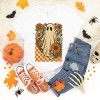 Checkered Ghost Floral Vintage - Youth Short Sleeve Graphic T-Shirt and Toddler Short Sleeve Graphic T-Shirt - 2 of 4