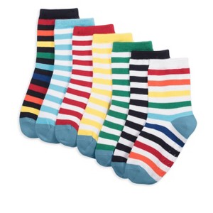 Primary Kids Crew Sock 7-Pack - 1 of 1