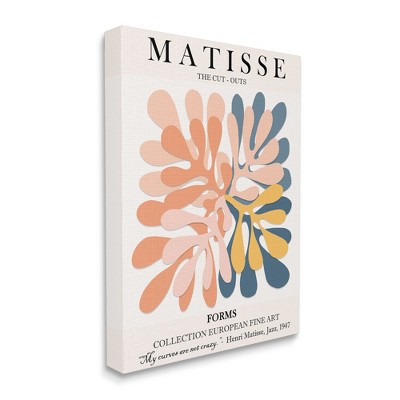 Stupell Industries Classical Matisse Painting Cut Out Forms Traditional ...