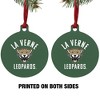 University of La Verne Leopards Logo Aluminum Holiday Christmas Tree Ornament - 2 of 4