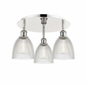 Castile - 3 Light Flush Mount In Industrial Style-9.5 Inches Tall and 17.75 Inches Wide - 1 of 1