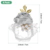 Unique Bargains Wrist Corsage Artificial Flower Elastic Band Fabric Wrist Corsage Bracelet - 3 of 4