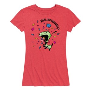 Women's - Invader ZIM - Whachoosay Short Sleeve Graphic T-Shirt - 1 of 4