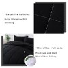 BAGOKIE 2/3 Pieces Bedding Set Down Alternative Comforter with Pillowcase - 2 of 4