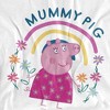 Boys' Short Sleeve Peppa Pig Mother's Day Mummy Pig Floral Rainbow T-Shirt - 3 of 4