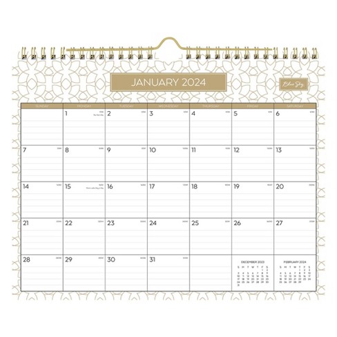 2024 Blue Sky Analeis 5 x 8 Weekly & Monthly Planner Multicolor