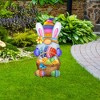 Briarwood Lane Metal Art 24x21.5 Easter Egg Gnome For Easter Metal Art - 2 of 2