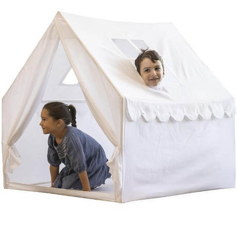 4-Foot Indoor Playhouse Tent with Floor Cover – Hearthsong