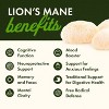 Swanson Premium Organic Lion's Mane Mushroom, 60 Vegan Capsules - 4 of 4