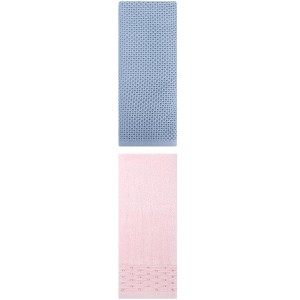 REGALWOVEN Cotton Soft Absorbent Hand Towel for Bathroom Kitchen Hotel Spa 14" x 30"/13" x 30" 2 Pcs - 1 of 4