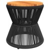 vidaXL Coffee Table Black - 2 of 2