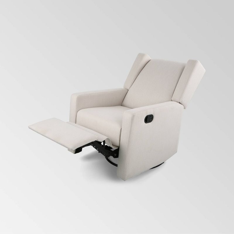 Hounker Contemporary Swivel Recliner - Christopher Knight Home, 5 of 8