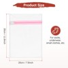 Unique Bargains Mesh Zipper Delicate Travel Laundry Bags 5 Pcs - 3 of 4