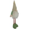 Northlight Lighted Spring Gnome Figure with Knitted Floral Hat - 22" - 4 of 4