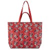 Disney Mickey and Minnie Mouse Canvas Tote Bag - All Over Print Tote Bags Short & Shoulder bag for Women - Reusable Bag for Shopping, Travel, School - 4 of 4